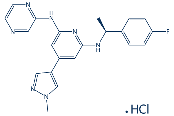 Ilginatinib hydrochloride