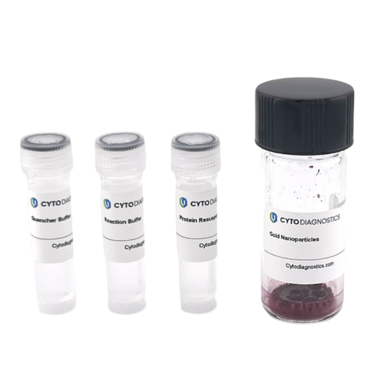 30nm NHS-Activated Gold Nanoparticle Conjugation Kit (MIDI Scale-Up Kit)