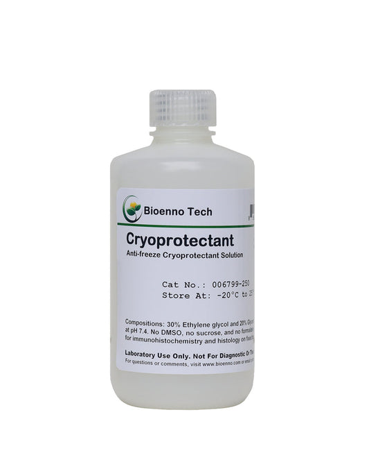 Anti-freeze Cryoprotectant Solution for Fixed Sections