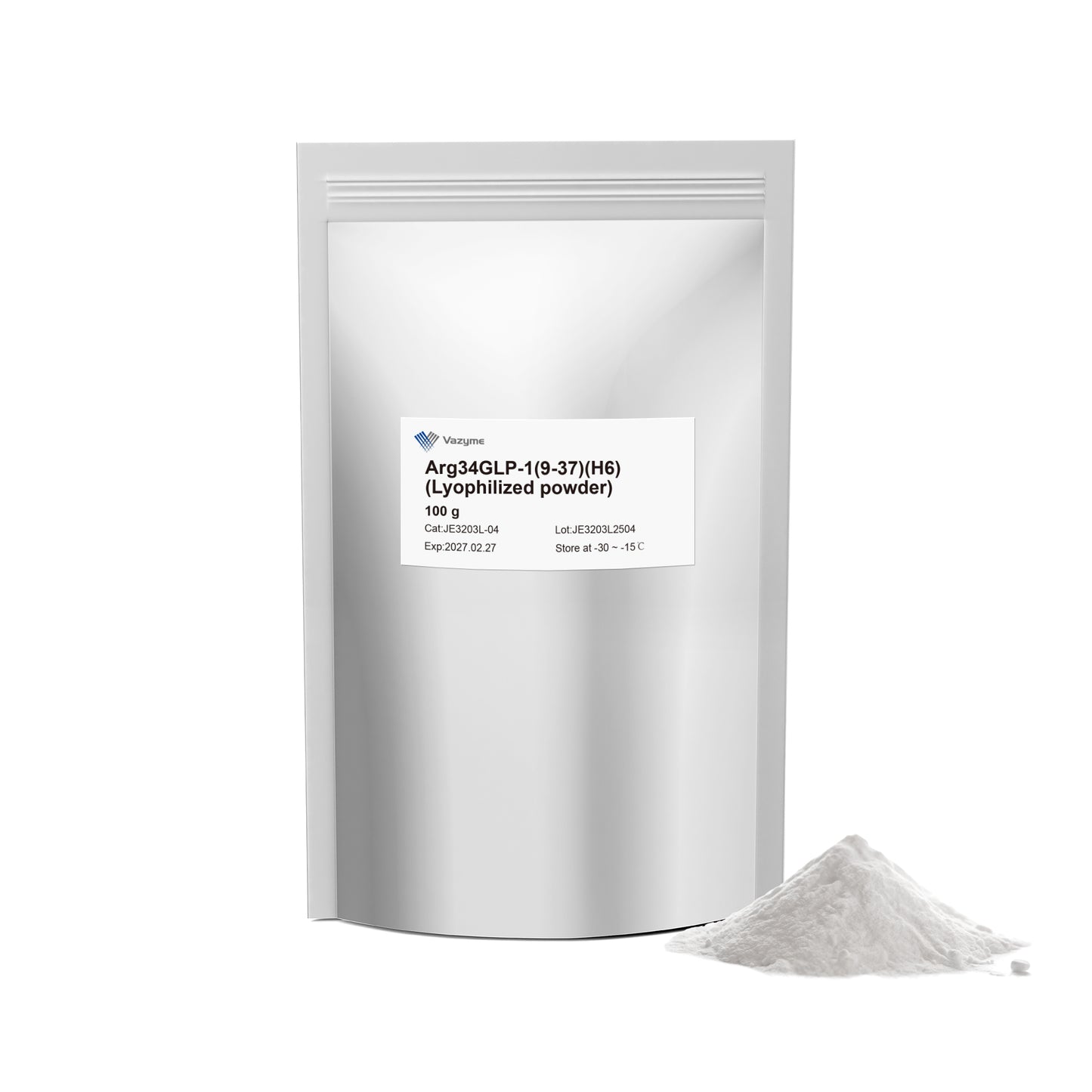 Arg34GLP-1 (9-37) (H6) (Lyophilized Powder)