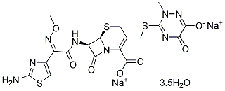 Ceftriaxone disodium salt hemi (heptahydrate)