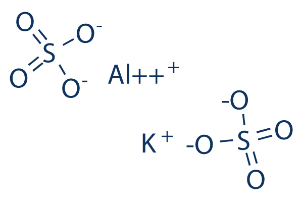 Aluminum potassium sulfate