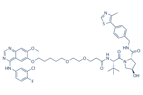 Gefitinib-based PROTAC 3